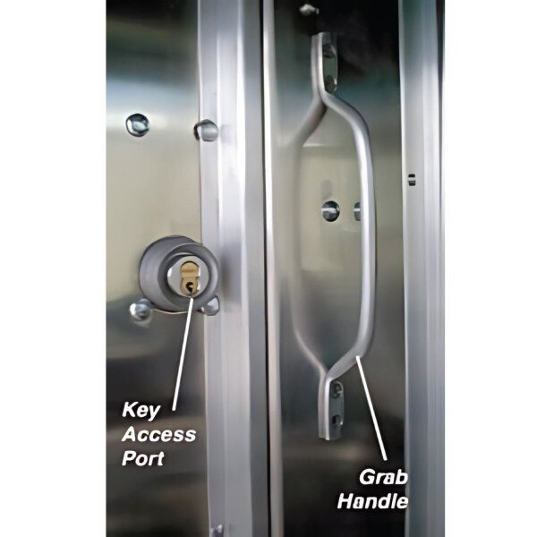 Bulkhead door lock
